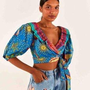 Farm Rio Ocean Stories Top